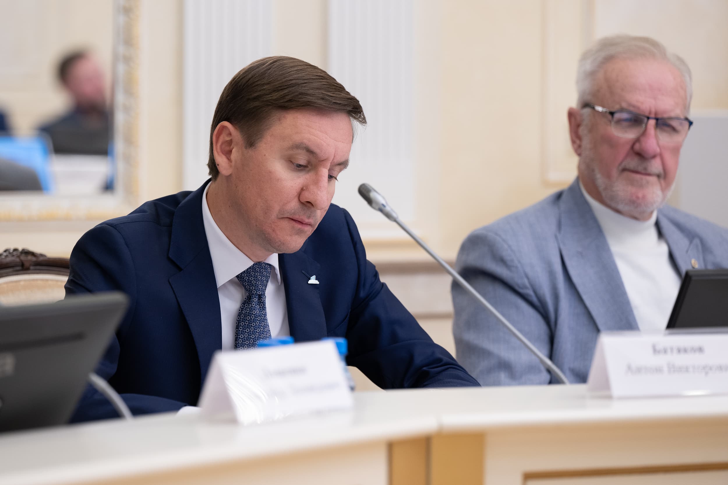 Антон Батаков на заседании Координационного совета по развитию промышленности при Губернаторе Свердловской области