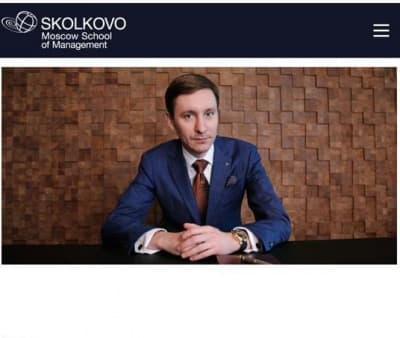 Интервью "Непрерывное образование и поддержка молодежи – инвестиции в будущее" для inTrend СКОЛКОВО