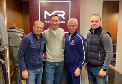 Легенда хоккея Игорь Ларионов посетил бутик MR в Екатеринбурге